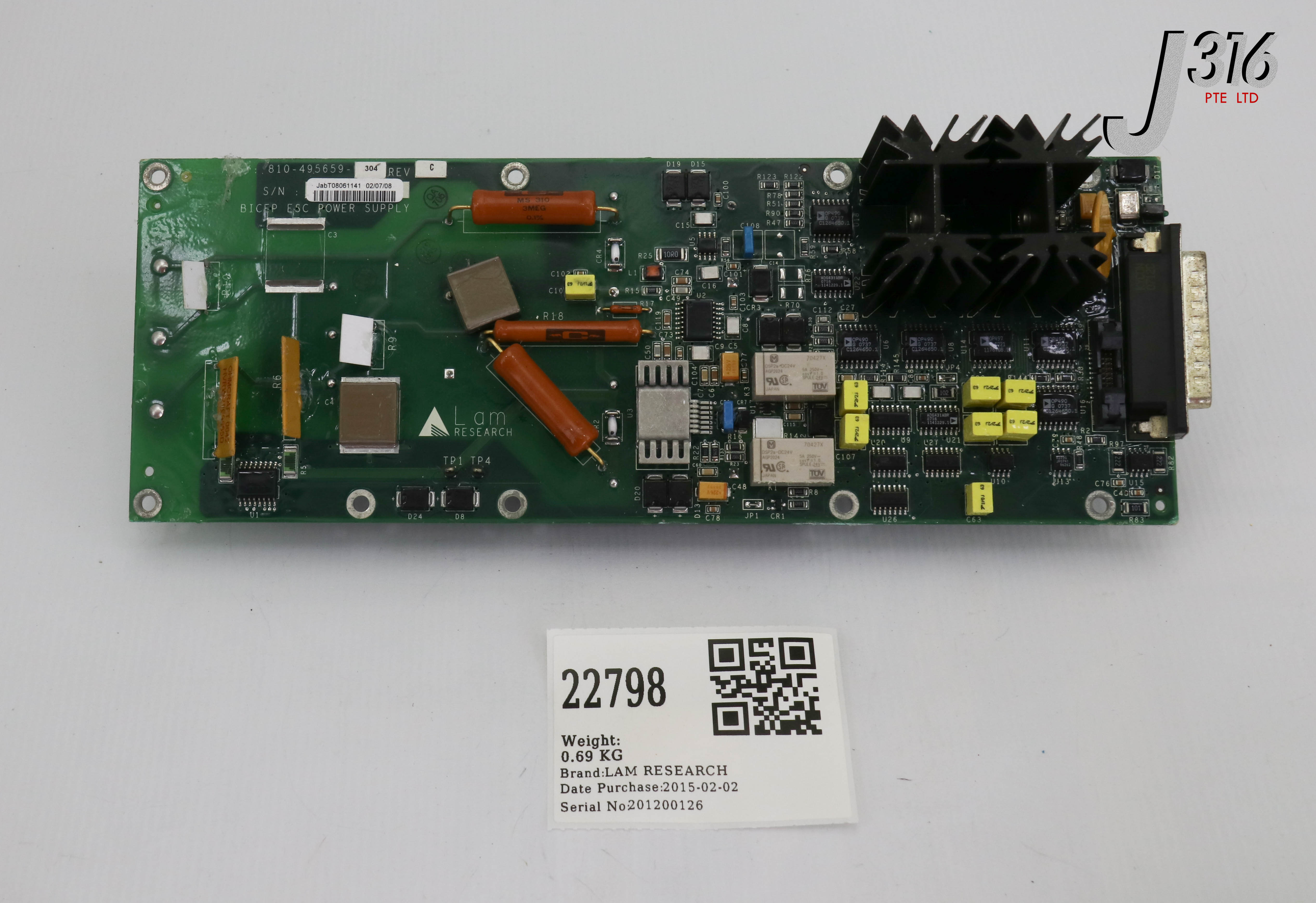 専用ページB 22798 LAM RESEARCH PCB, BICEP ESC POWER SUPPLY 810-495659-304 | eBay